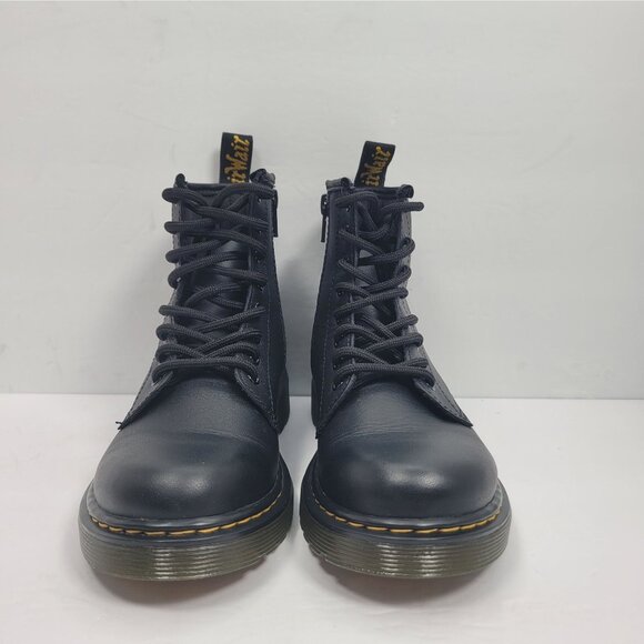 Dr. Martens 1460 Junior Youth Smooth Leather Lace-Up Combat Boots US Size 2 - Picture 3 of 10